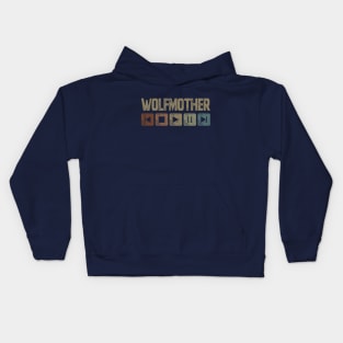 Wolfmother Control Button Kids Hoodie